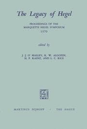 Cover von The Legacy of Hegel