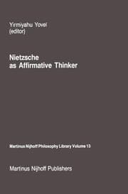Cover von Nietzsche as Affirmative Thinker