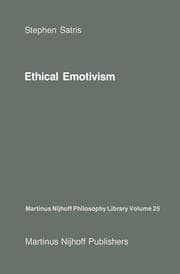 Cover von Ethical Emotivism