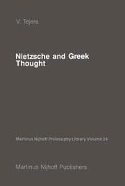 Cover von Nietzsche and Greek Thought