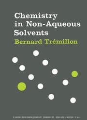 Cover von Chemistry in Non-Aqueous Solvents