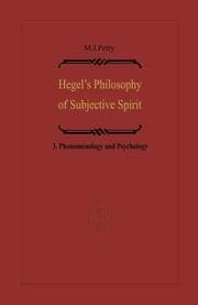 Cover von Hegels Philosophy of Subjective Spirit