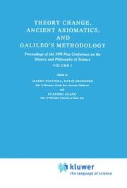Cover von Theory Change, Ancient Axiomatics, and Galileos Methodology