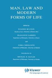 Cover von Man, Law and Modern Forms of Life