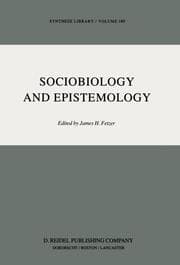 Cover von Sociobiology and Epistemology
