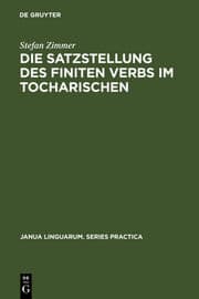 Cover von Die Satzstellung des finiten Verbs im Tocharischen