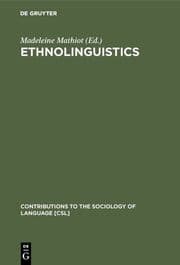 Cover von Ethnolinguistics