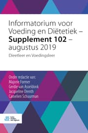 Cover von Informatorium voor Voeding en Diëtetiek - Supplement 102 - augustus 2019