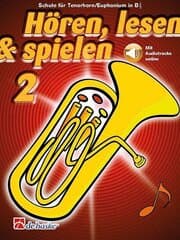 Cover von Hören, lesen & spielen 2 Tenorhorn/Euphonium B TC