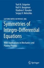 Cover von Symmetries of Integro-Differential Equations