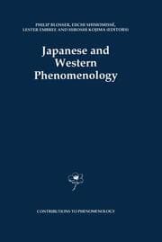 Cover von Japanese and Western Phenomenology