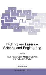 Cover von High Power Lasers - Science and Engineering