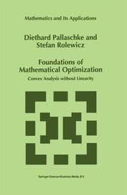 Cover von Foundations of Mathematical Optimization