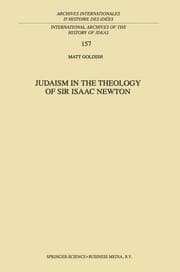 Cover von Judaism in the Theology of Sir Isaac Newton