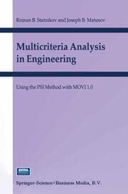 Cover von Multicriteria Analysis in Engineering