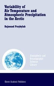 Cover von Variability of Air Temperature and Atmospheric Precipitation in the Arctic