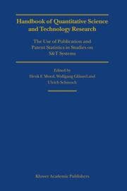 Cover von Handbook of Quantitative Science and Technology Research
