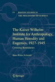 Cover von The Kaiser Wilhelm Institute for Anthropology, Human Heredity and Eugenics, 1927-1945