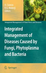 Cover von Integrated Management of Diseases Caused by Fungi, Phytoplasma and Bacteria