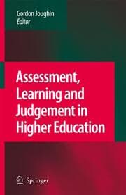 Cover von Assessment, Learning and Judgement in Higher Education