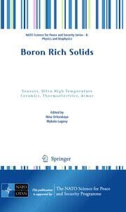Cover von Boron Rich Solids