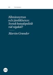 Cover von Allmännyttan och jämlikheten
