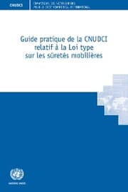 Cover von Guide pratique de la CNUDCI relatif à la Loi type sur les sûretés mobilières