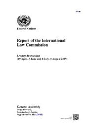 Cover von Report of the International Law Commission