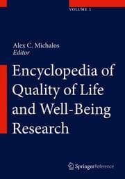 Cover von Encyclopedia of Quality of Life and Well-Being Research