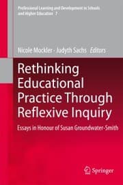 Cover von Rethinking Educational Practice Through Reflexive Inquiry