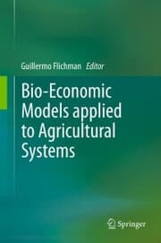 Cover von Bio-Economic Models applied to Agricultural Systems
