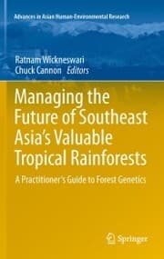 Cover von Managing the Future of Southeast Asia's Valuable Tropical Rainforests