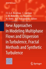 Cover von New Approaches in Modeling Multiphase Flows and Dispersion in Turbulence, Fractual Methods and Synthetic Turbulence