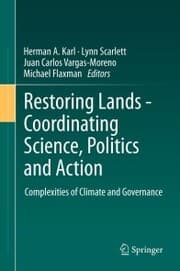 Cover von Restoring Lands - Coordinating Science, Politics and Action