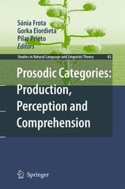 Cover von Prosodic Categories: Production, Perception and Comprehension