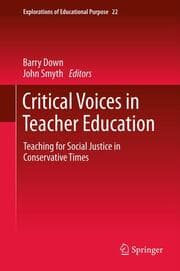 Cover von Critical Voices in Teacher Education