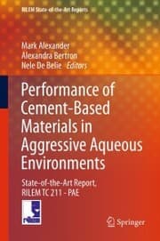 Cover von Performance of Cement-Based Materials in Aggressive Aqueous Environments