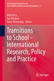 Cover von Transitions to School - International Research, Policy and Practice