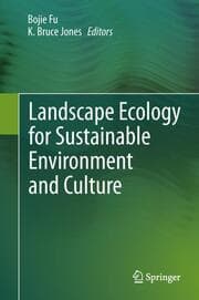 Cover von Landscape Ecology for Sustainable Environment and Culture