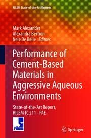 Cover von Performance of Cement-Based Materials in Aggressive Aqueous Environments