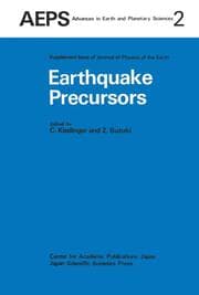 Cover von Earthquake Precursors
