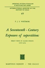 Cover von A Seventeenth-Century Exposure of Superstition