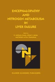 Cover von Encephalopathy and Nitrogen Metabolism in Liver Failure