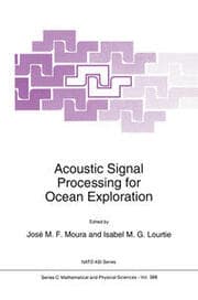 Cover von Acoustic Signal Processing for Ocean Exploration