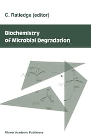 Cover von Biochemistry of microbial degradation