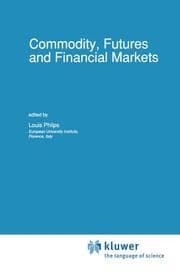 Cover von Commodity, Futures and Financial Markets