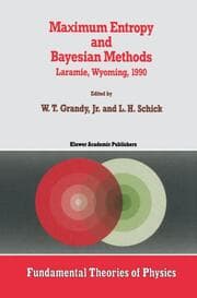 Cover von Maximum Entropy and Bayesian Methods