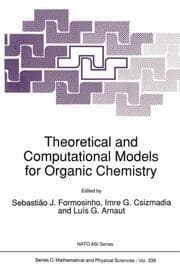 Cover von Theoretical and Computational Models for Organic Chemistry