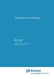 Cover von The Economics of Smoking