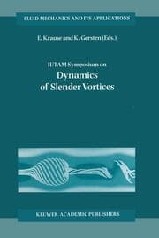 Cover von IUTAM Symposium on Dynamics of Slender Vortices